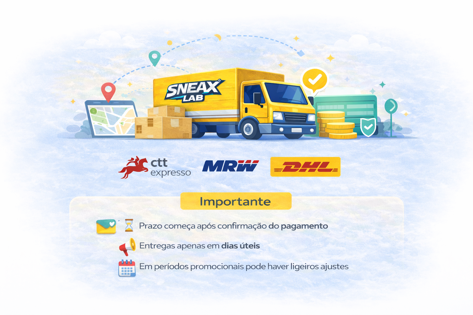 Como funciona o Envio Standard?
