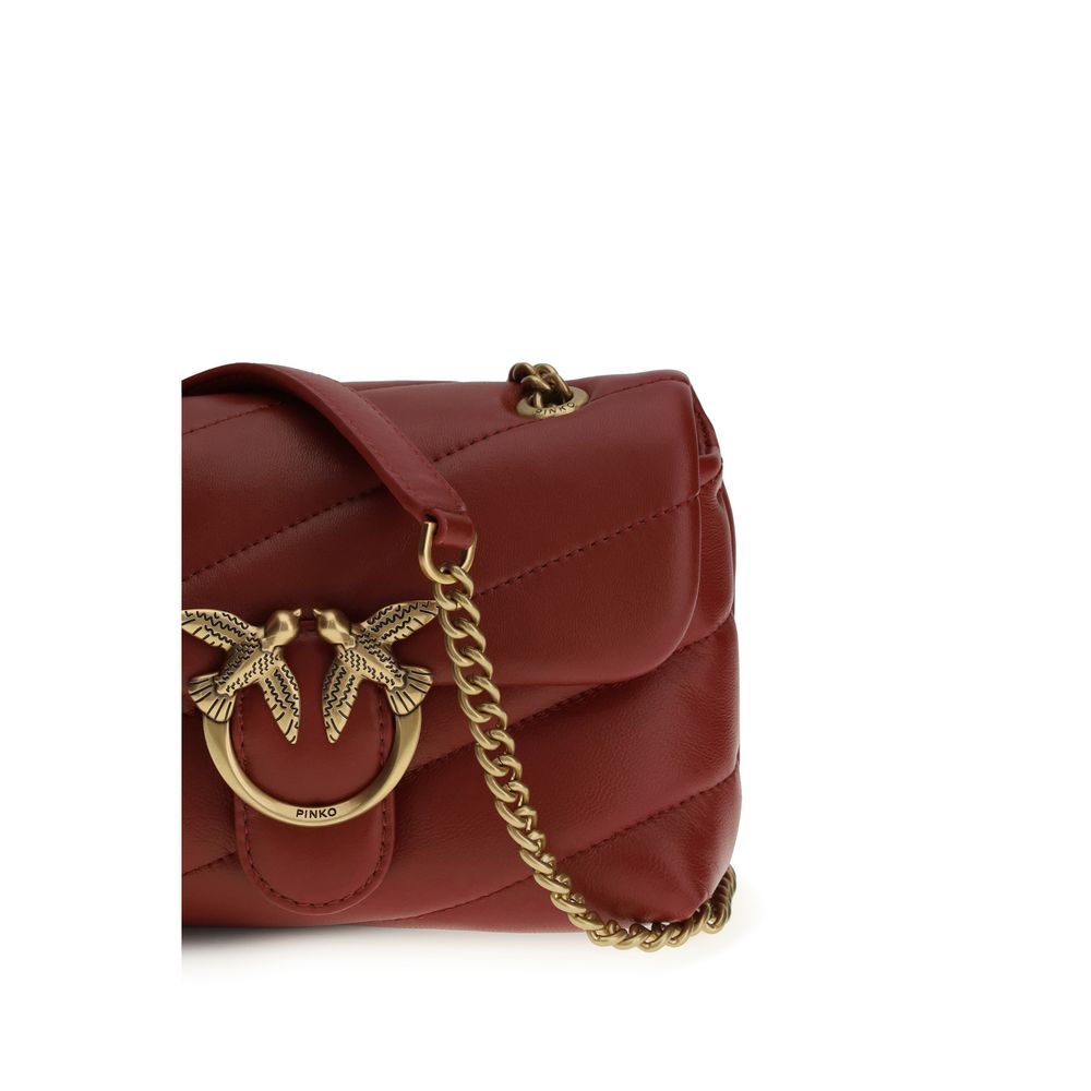 Bordeaux Calf Leather Bos Taurus Shoulder Bag