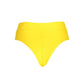 Yellow Polyamide Women's Swim Brief
