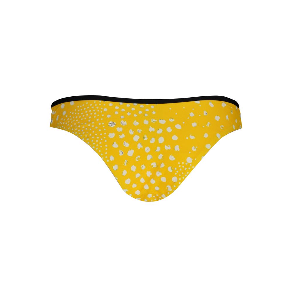 Giallo Poliammide Women Swim Brief