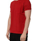 Red Goodluck 2023 Cotton Crew Neck T-shirt