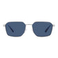 Gray Metal Sunglasses