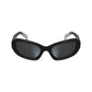Black Injected Sunglasses