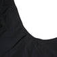 Black Cutout Logo One Piece Swimsuit Swimwear