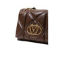 Brown Polyethylene Handbag