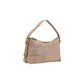 Beige Polyester Handbag