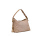 Beige Polyester Handbag