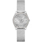 Gray Stainless Steel Dress Watch