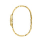 Gold Stainless Steel Dress Watch