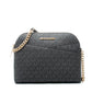 Black Leather Crossbody Bag