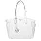 White Leather Shoulder Bag