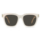 Beige Acetate Sunglasses