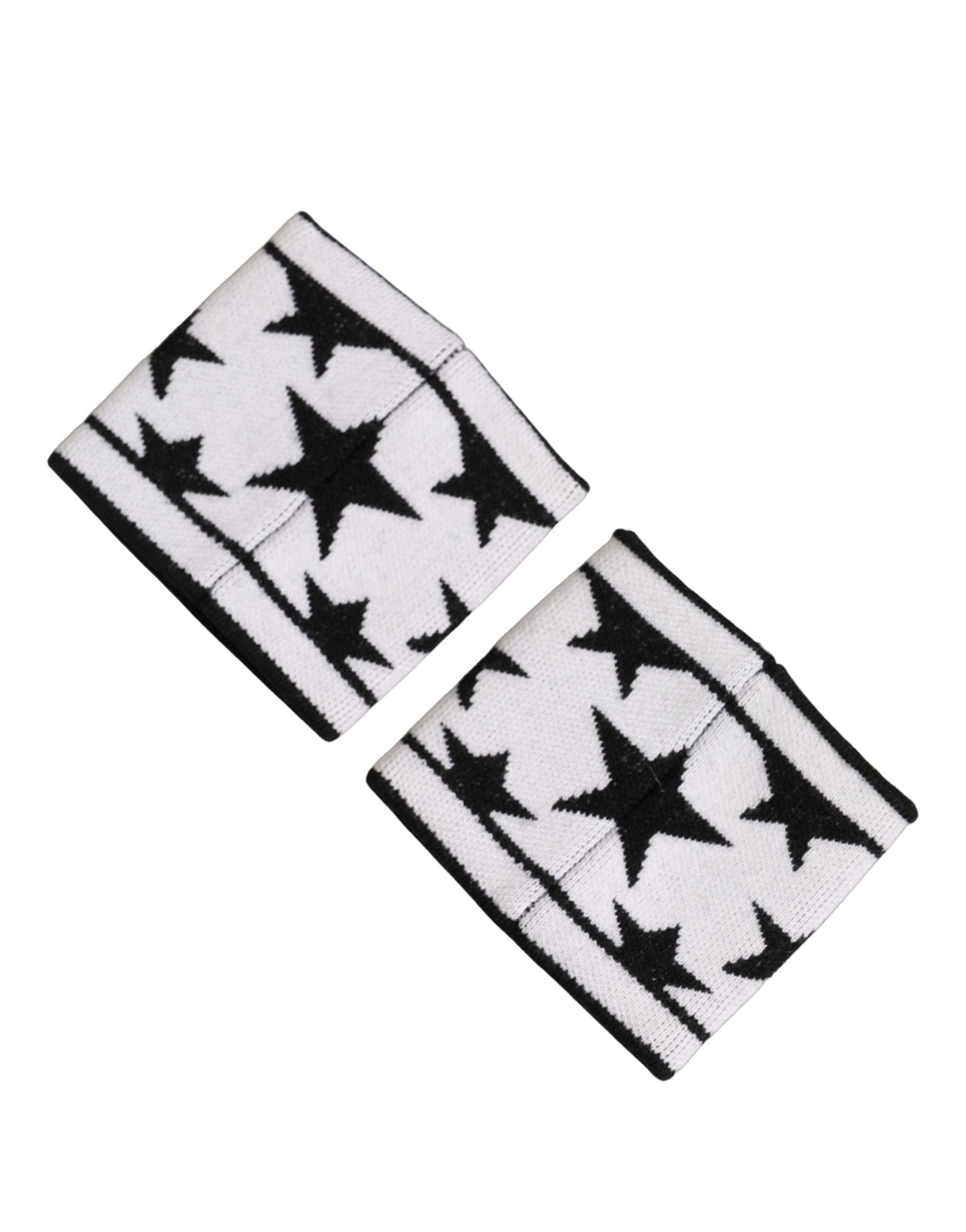 Men Set White Black Wool Logo #DGMILLENNIALS Wristband
