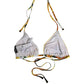 Multicolor Floral Halter Beachwear Bikini Top