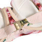 Pink Floral Print Underwire Beachwear Bikini Top