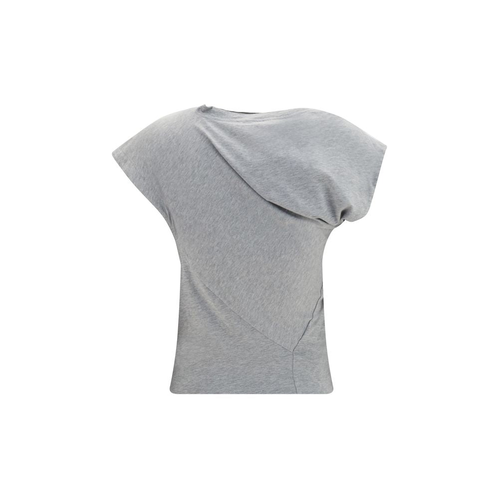 Gray Cotton T-Shirt