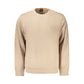Brown Cotton Men's Sweatshirt