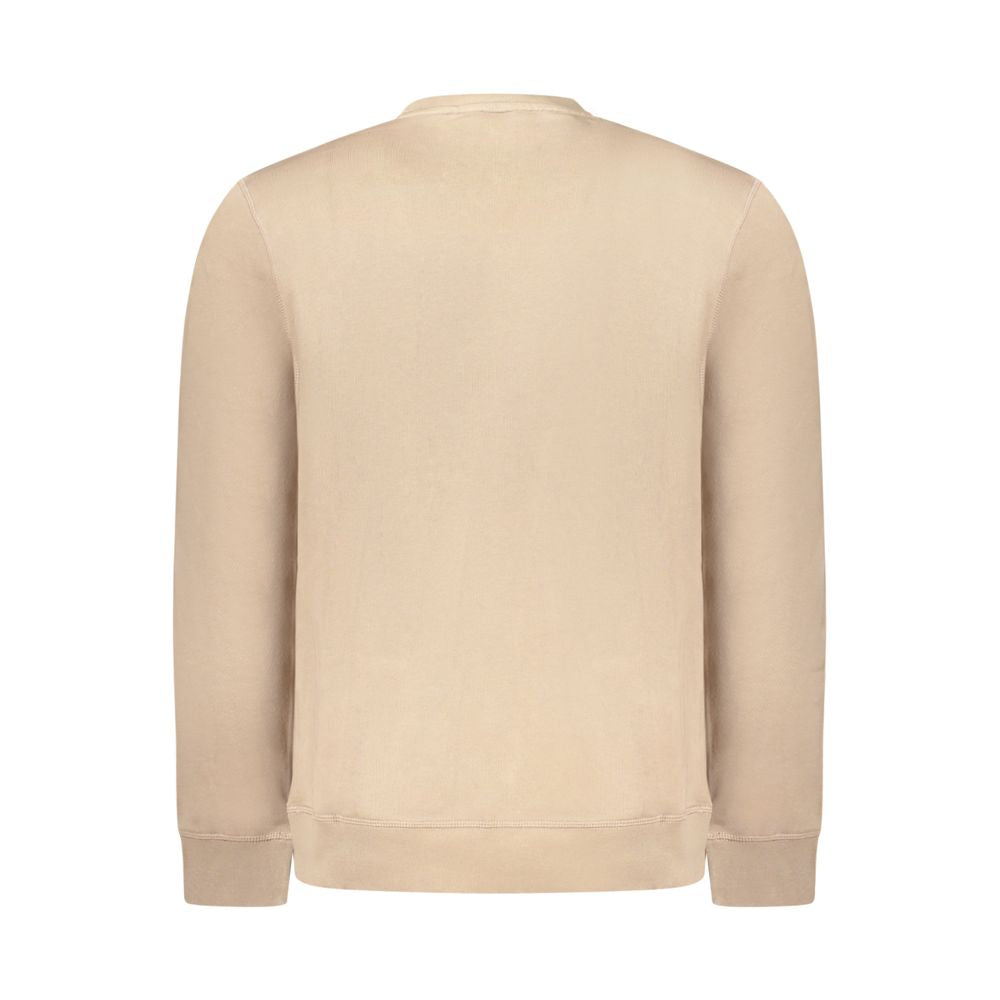 Brown Cotton Men's Sweatshirt