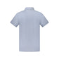 Light Blue Cotton Men's Polo