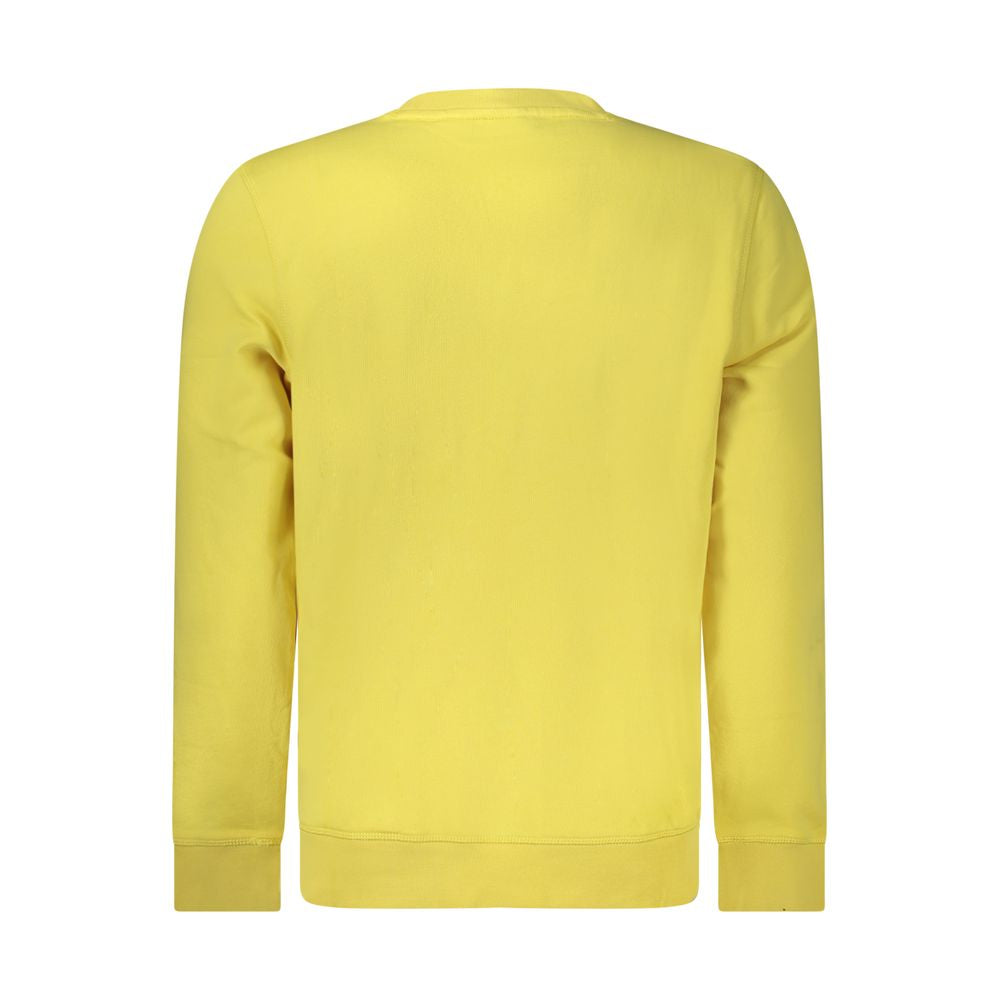 Yellow Cotton Men's Sweatshirt