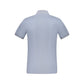 Azure Cotton Men's Polo Shirt
