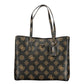 Brown Polyethylene Handbag