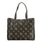Brown Polyethylene Handbag