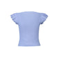 Blue Polyester T-Shirt