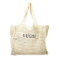Beige Cotton Handbag
