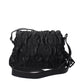 Black Polyester Crossbody Bag