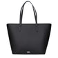 Black Polyethylene Shoulder Bag