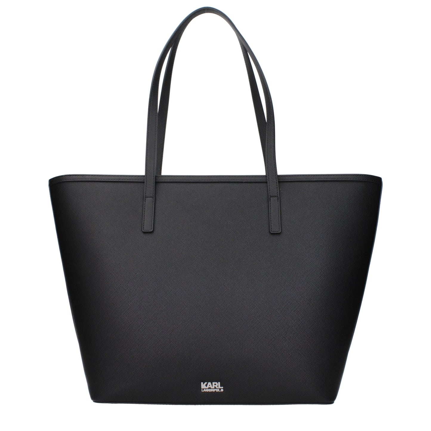 Black Polyethylene Shoulder Bag
