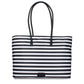 Black Fabric Shoulder Bag