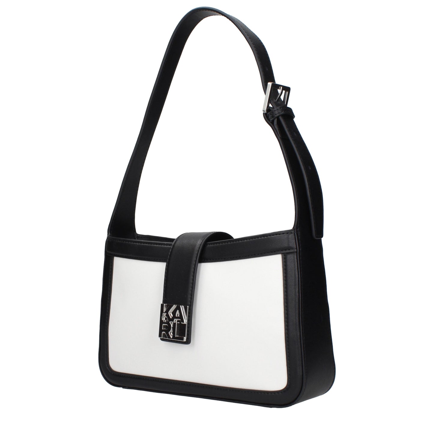 White Leather Shoulder Bag