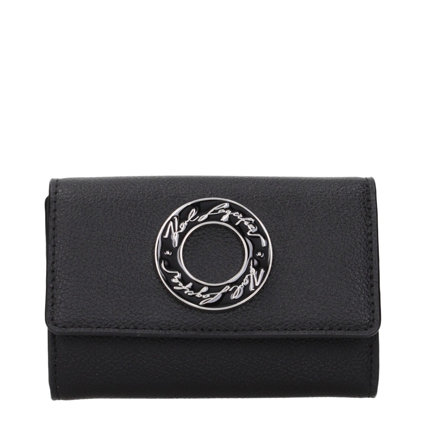 Black Polyester Wallet