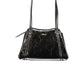 Black Polyurethane Women's Bag