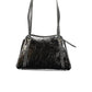 Black Polyurethane Women's Bag