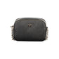 Black Polyurethane Women's Handbag