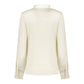 White Polyester Dress Shirt