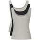 Black Cotton Tank Tops