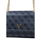Gray Polyethylene Handbag