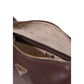 Brown Polyethylene Handbag