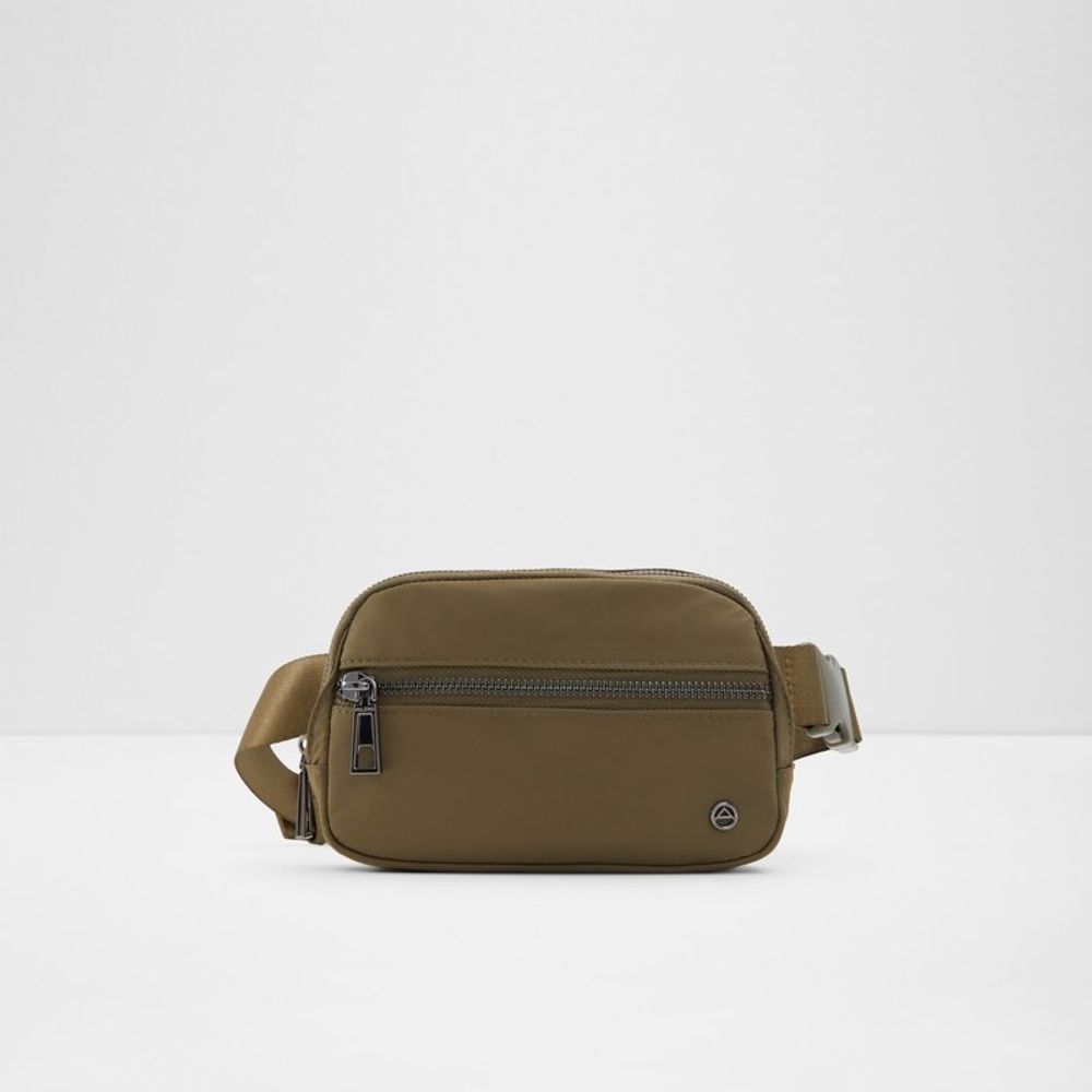 Bicolor Polyester Crossbody Bag