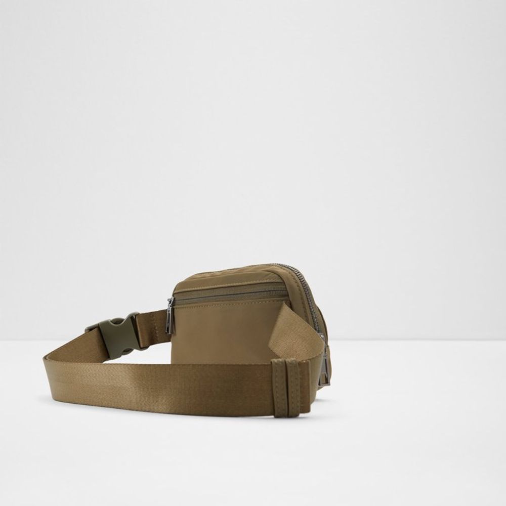 Bicolor Polyester Crossbody Bag