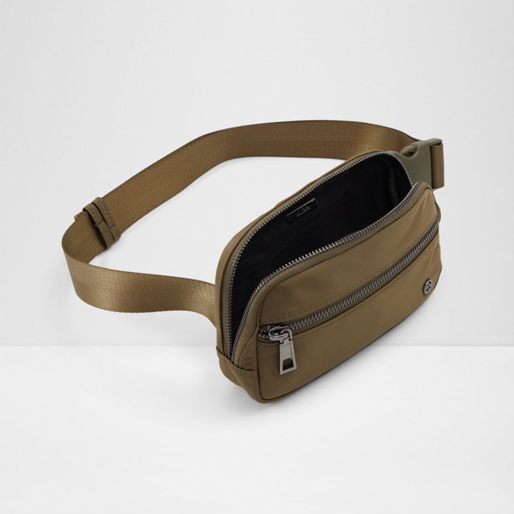 Bicolor Polyester Crossbody Bag