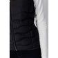 Black Polyester Sleeveless Jacket