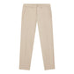 Beige Polyester Skinny Pants