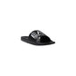 Black And White Pvc Slippers