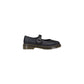 Black Leather Platform Pumps