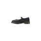 Black Leather Platform Pumps